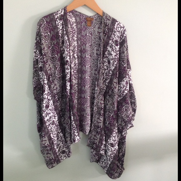 Loose Patterned Cardigan - Picture 2 of 2