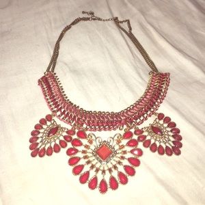 Red and Gold Necklace