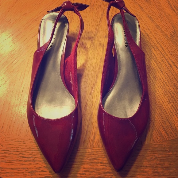 Red Pointed Toe Heels
