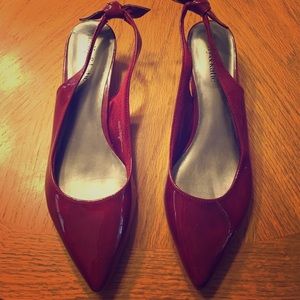 Red Pointed Toe Heels