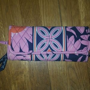 Vera Bradley floral wallet with straps