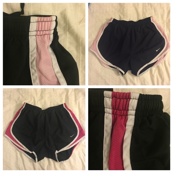 2 pairs of Nike dri-fit running shorts