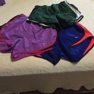 Lot of 3 Nike Dri-Fit Shorts size Medium