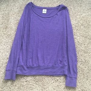 Long sleeved purple shirt by Pink