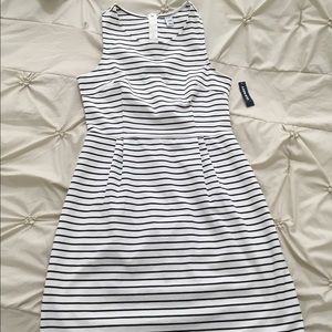 Old Navy Striped Flare Dress
