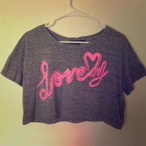 Crop top shirt