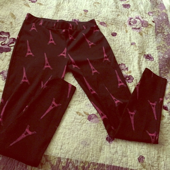 Eiffel Tower Leggings