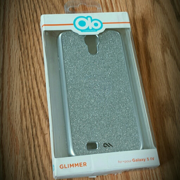 Silver Glimmer Galaxy S4 Phone Case