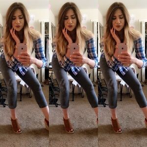 Abercrombie plaid flannel