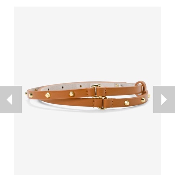 White House black market Studded skinny belt main image 4