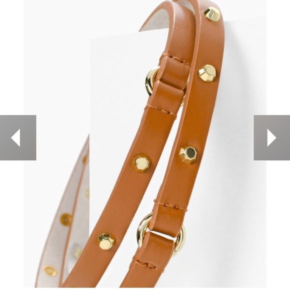 White House black market Studded skinny belt main image 5