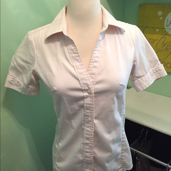 Banana Republic pale pink top