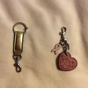 Authentic Coach Keychains