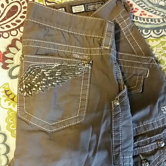 Miss me cargo Bermuda shorts