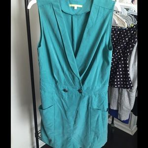 Gianni Bini Teal romper