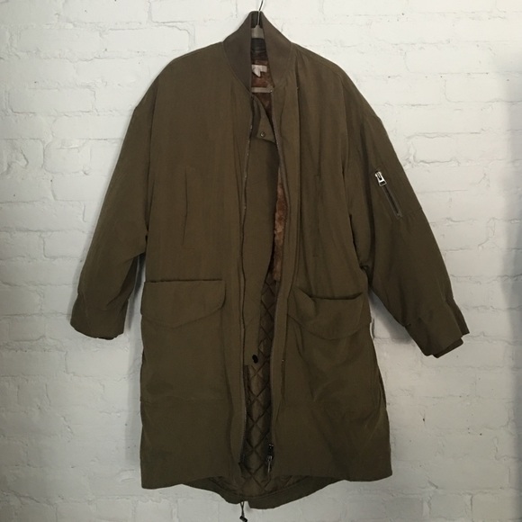 H&M Jackets & Blazers - Lined Heavy Utility Coat