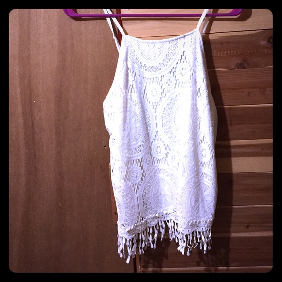 White tank top