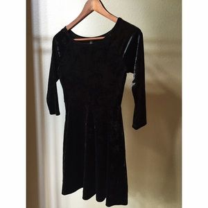 Velvet Crush Skater Dress