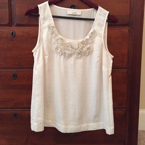 Loft silk dress shirt