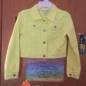 Yellow coat