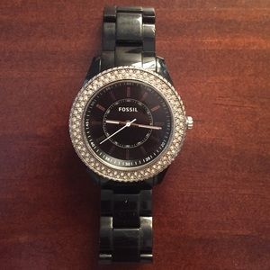 Fossil Black Watch