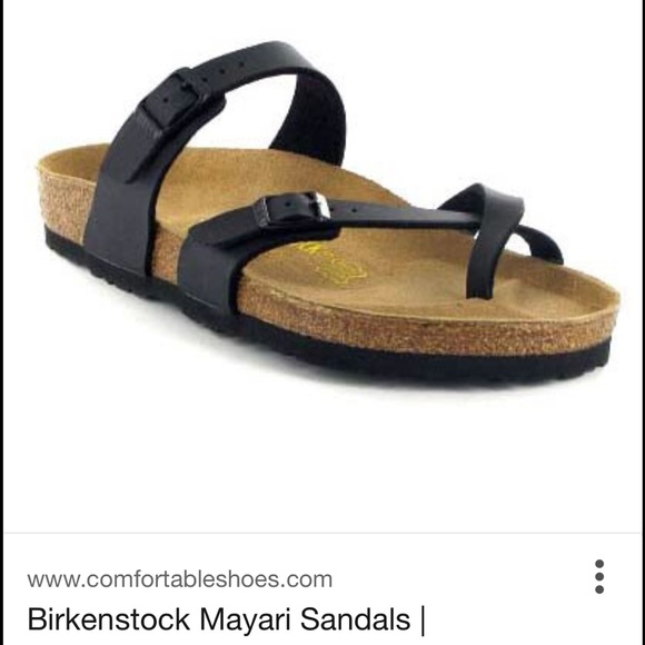Black Birksenstock Mayari Sandals