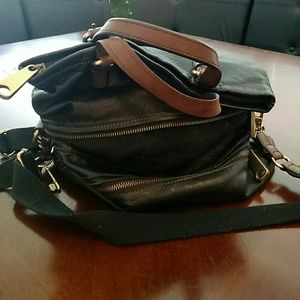 Fossil cross body leather hand bag