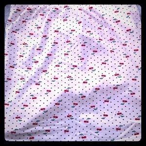 Torrid Cherry & Polka Dot Tube Top