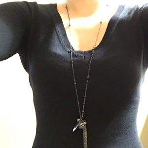 Black necklace