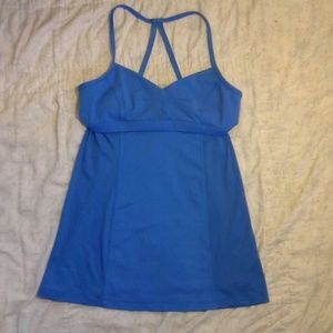 Lululemon blue tank top