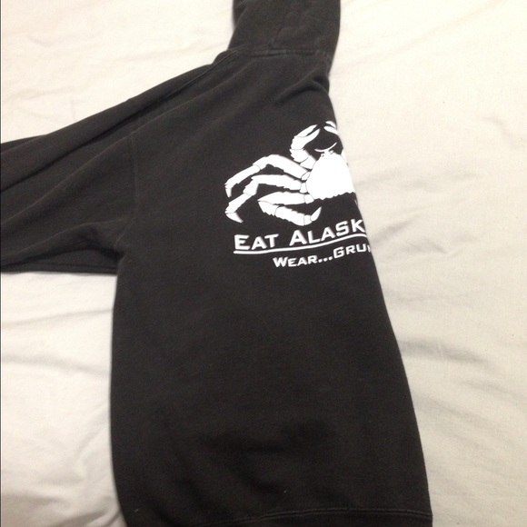 Grundéns Eat Alaska Crab sweatshirt.
