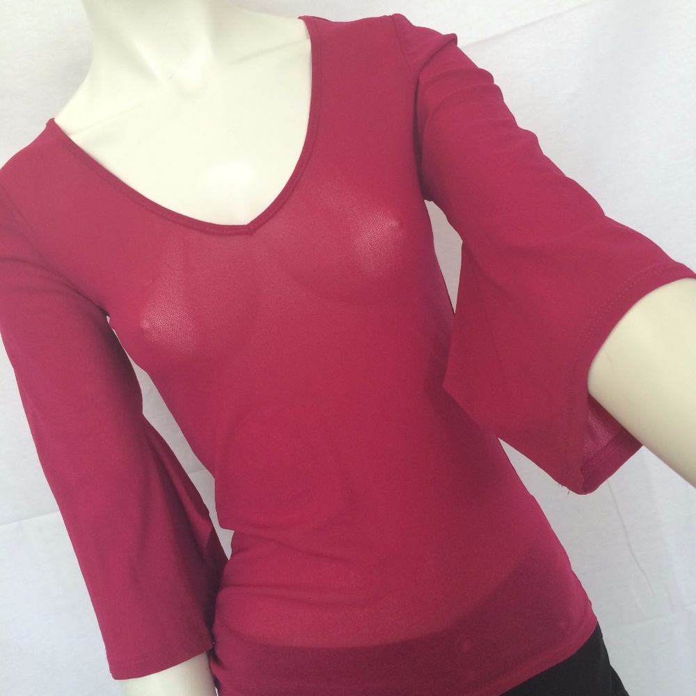 MORGAN DE TOI France KIMONO Top!S XS Hot Pink