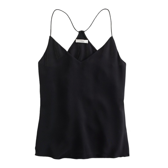 SOLD J. Crew Carrie Cami NWOT Black