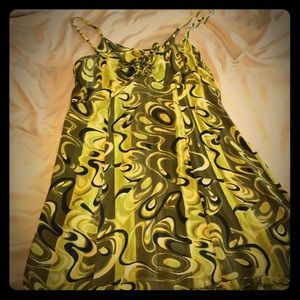 Funky fresh and fun 60's style dress.