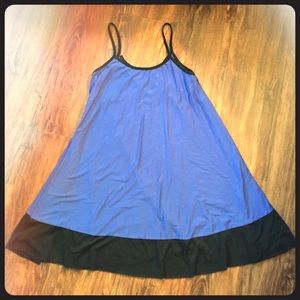 Tank top blue and black dress!
