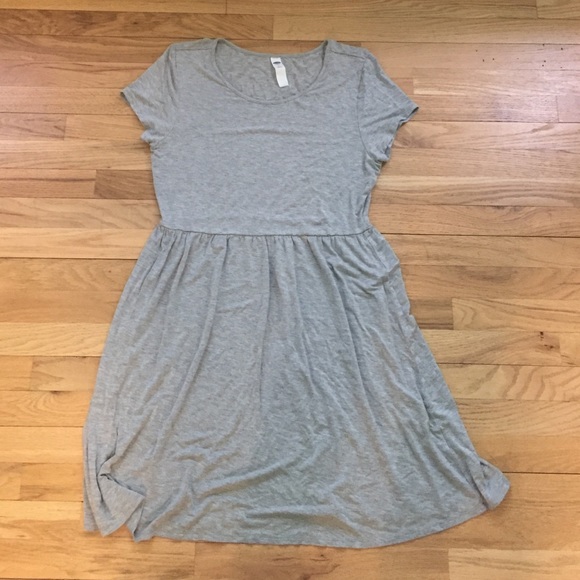 Gray T Shirt Dress NEVER WORN