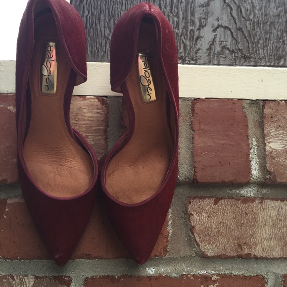 Calf skin heels