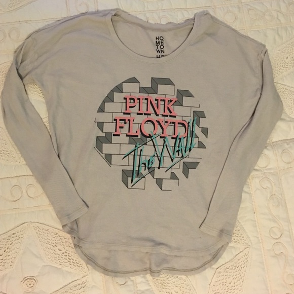Pink Floyd UO retro long sleeve loose tee medium