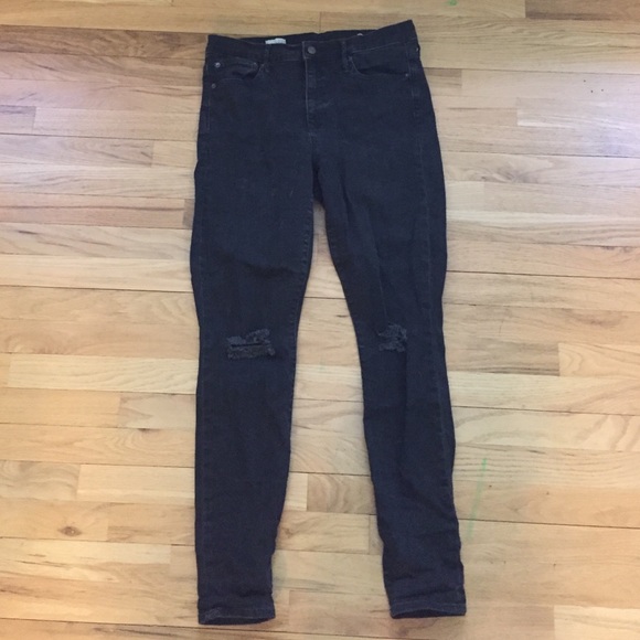 GAP high rise skinny jeans
