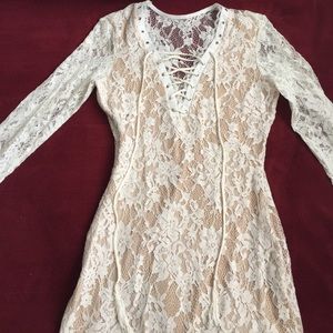 White Lace Dress