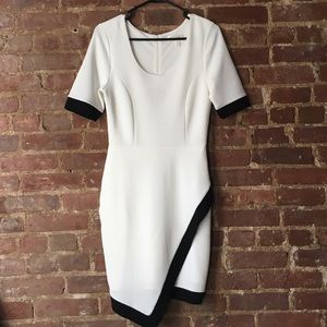 Marilyn Monroe White Asymmetrical Dress