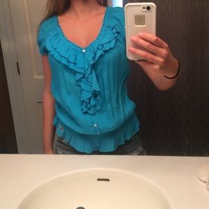 Hollister Short Sleeved Shirt