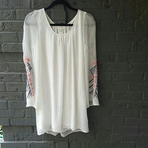 Umgee embroidered dress,  size M