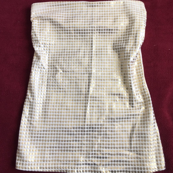 Gold dotted Express top