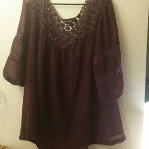 Beautiful 2X Blouse