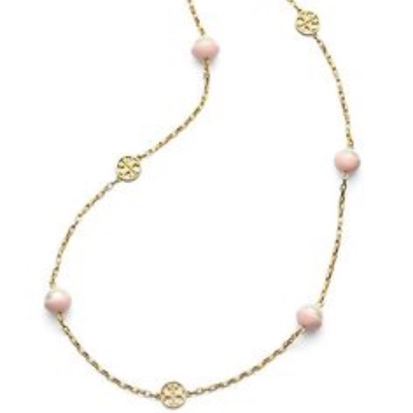 🆕Tory Burch Evie Chain Rosary necklace. NWT - Picture 3 of 6