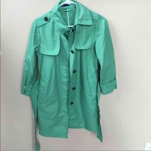 Gap Green Rain Jacket Size Small