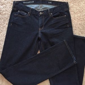 J Crew Matchstick Jeans