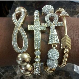 Assoreted bracelets prices start at $15+