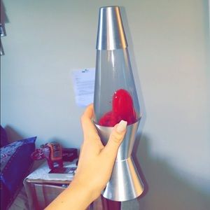 Groovy lava lamp in pink